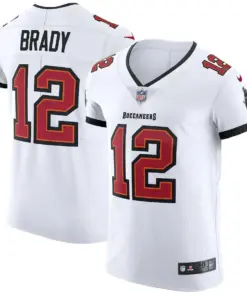 Tom Brady Tampa Bay Buccaneers Nike Vapor Elite Jersey - White