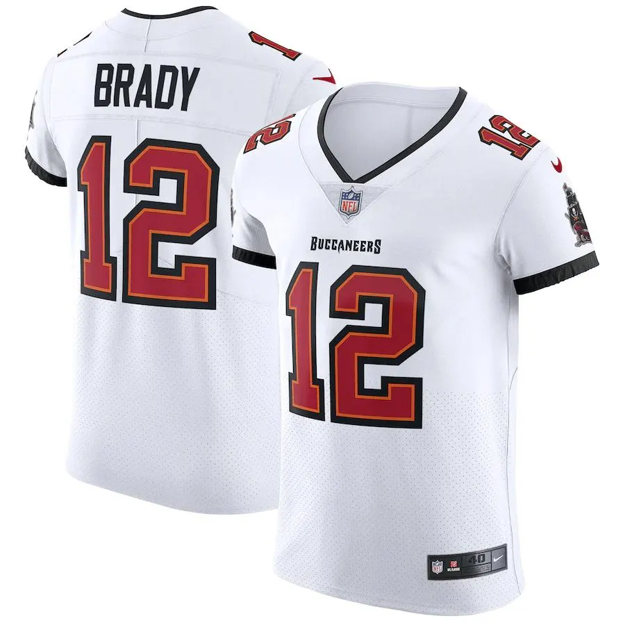 Tom Brady Tampa Bay Buccaneers Nike Vapor Elite Jersey - White