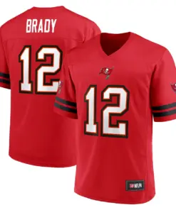 Tom Brady Tampa Bay Buccaneers Fanatics Replica Player Jersey - Red