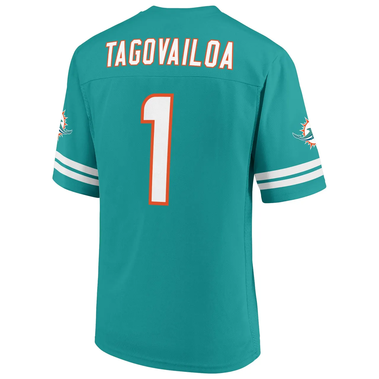 Tua Tagovailoa Miami Dolphins Fanatics Mass Player Jersey - Aqua - Image 4