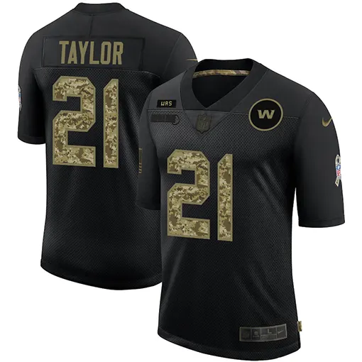 Sean Taylor Washington Commanders Nike 2020 Team Salute to Service Limited Stitched Jersey - Black