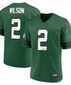 Zach Wilson New York Jets Fanatics Replica Player Jersey - Kelly Green