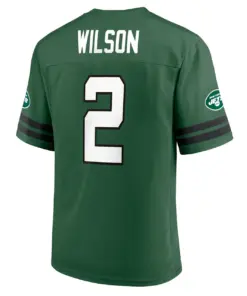Zach Wilson New York Jets Fanatics Replica Player Jersey - Kelly Green - Image 4
