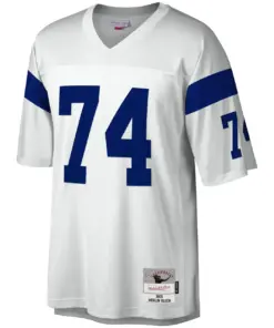 Merlin Olsen Los Angeles Rams Mitchell & Ness 1969 Legacy Replica Jersey - White - Image 3