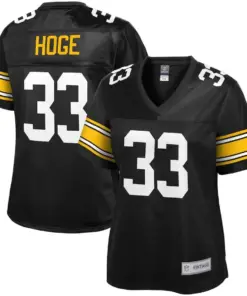 Merril Hoge Pittsburgh Steelers NFL Pro Line Women's Retired Player Jersey - Black