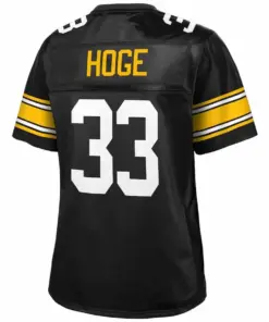 Merril Hoge Pittsburgh Steelers NFL Pro Line Women's Retired Player Jersey - Black - Image 3