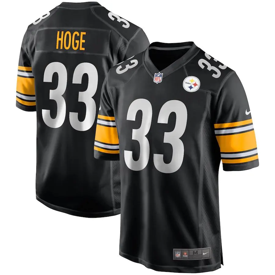 Merril Hoge Pittsburgh Steelers Nike Game Retired Player Jersey - Black