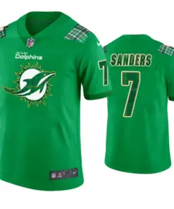 Jason Sanders Miami Dolphins Nike St. Patrick's Day Jersey - Kelly Green