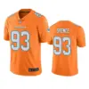 Akeem Spence Miami Dolphins Nike Color Rush Limited Jersey - Orange