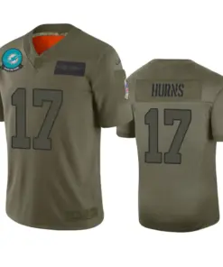 Allen Hurns Miami Dolphins Nike 2019 Salute to Service Limited Jersey - Olive