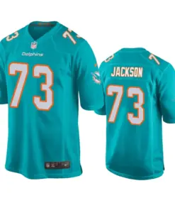 Austin Jackson Miami Dolphins Nike 2020 NFL Draft Game Jersey - Aqua