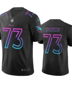 Austin Jackson Miami Dolphins Nike City Edition Vapor Limited Jersey - Black