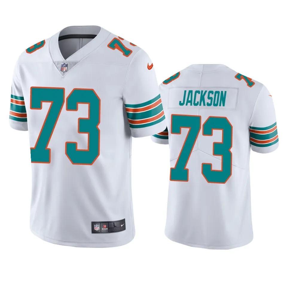 Austin Jackson Miami Dolphins Nike 2020 Alternate NFL Draft Vapor Limited Jersey - White