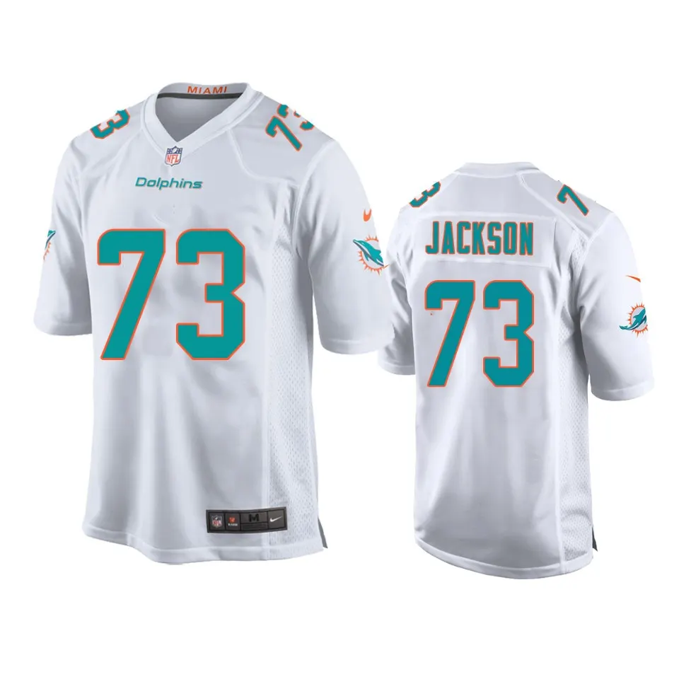 Austin Jackson Miami Dolphins Nike 2020 NFL Draft Game Jersey - White