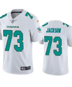 Austin Jackson Miami Dolphins Nike 2020 NFL Draft Vapor Limited Jersey - White
