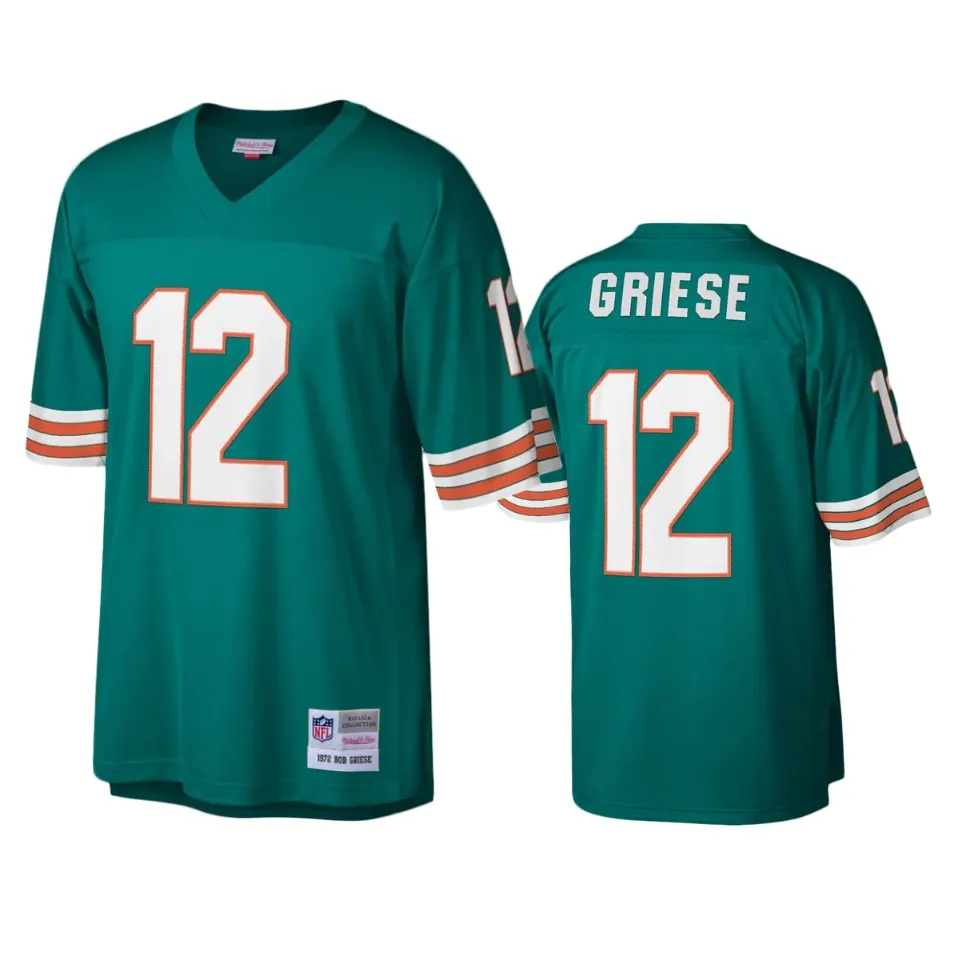 Bob Griese Miami Dolphins Mitchell & Ness Legacy Replica Jersey - Teal