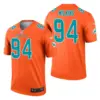 Christian Wilkins Miami Dolphins Nike Inverted Legend Jersey - Orange