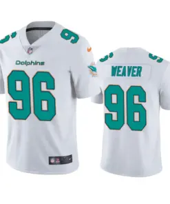 Curtis Weaver Miami Dolphins Nike Vapor Untouchable Limited Jersey - White