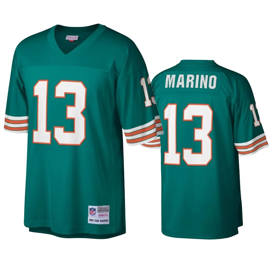 Dan Marino Miami Dolphins Mitchell & Ness Legacy Replica Jersey - Teal