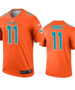 DeVante Parker Miami Dolphins Nike Inverted Legend Jersey - Orange