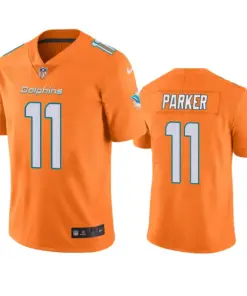 DeVante Parker Miami Dolphins Nike Color Rush Limited Jersey - Orange