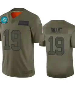 Jakeem Grant Miami Dolphins Nike 2019 Salute to Service Limited Jersey - Olive