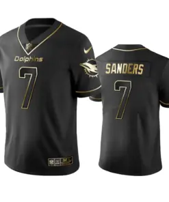 Jason Sanders Miami Dolphins Nike 2019 Golden Edition Vapor Untouchable Limited Jersey - Black