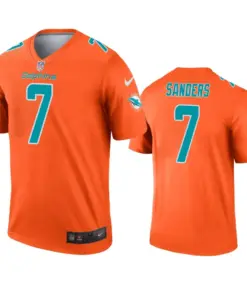 Jason Sanders Miami Dolphins Nike Inverted Legend Jersey - Orange