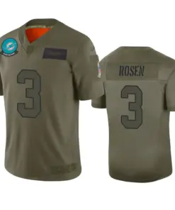 Josh Rosen Miami Dolphins Nike 2019 Salute to Service Limited Jersey - Olive