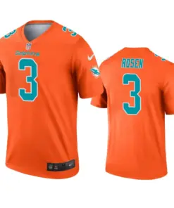 Josh Rosen Miami Dolphins Nike Inverted Legend Jersey - Orange