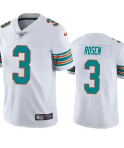 Josh Rosen Miami Dolphins Nike 100th Season Vapor Limited Jersey - White