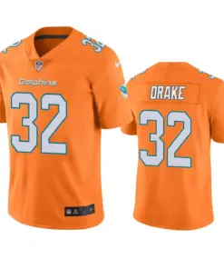 Kenyan Drake Miami Dolphins Nike Color Rush Limited Jersey - Orange
