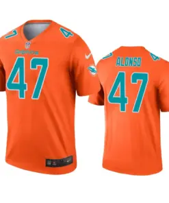 Kiko Alonso Miami Dolphins Nike Inverted Legend Jersey - Orange