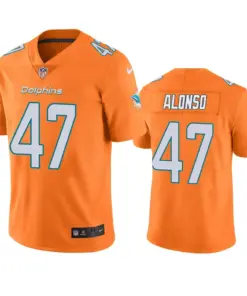 Kiko Alonso Miami Dolphins Nike Color Rush Limited Jersey - Orange