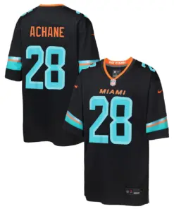 De'von Achane Miami Dolphins Nike Youth Rivalries Collection Game Jersey - Pitch Blue - De'von Achane - Blue