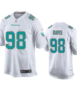 Raekwon Davis Miami Dolphins Nike 2020 NFL Draft Game Jersey - White