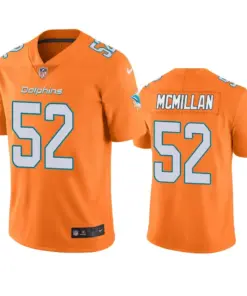 Raekwon McMillan Miami Dolphins Nike Color Rush Limited Jersey - Orange