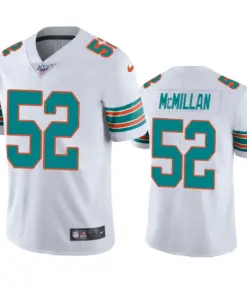 Raekwon McMillan Miami Dolphins Nike 100th Season Vapor Limited Jersey - White