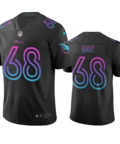 Robert Hunt Miami Dolphins Nike City Edition Vapor Limited Jersey - Black