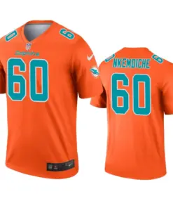 Robert Nkemdiche Miami Dolphins Nike Inverted Legend Jersey - Orange