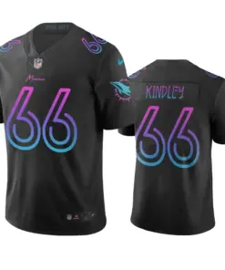 Solomon Kindley Miami Dolphins Nike City Edition Vapor Limited Jersey - Black