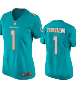 Tua Tagovailoa Miami Dolphins Nike Women's 2020 NFL Draft Game Jersey - Aqua