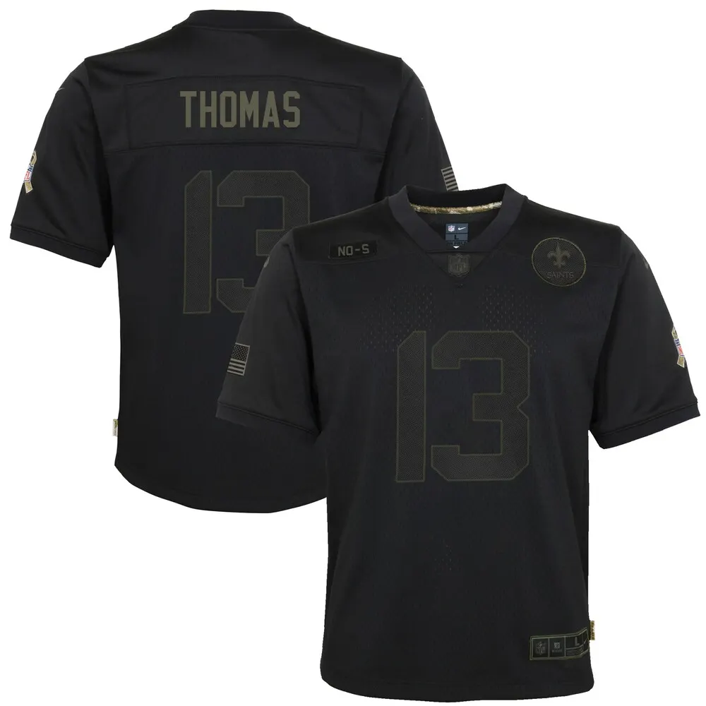 Michael Thomas New Orleans Saints Nike Youth 2020 Salute to Service Game Jersey - Black