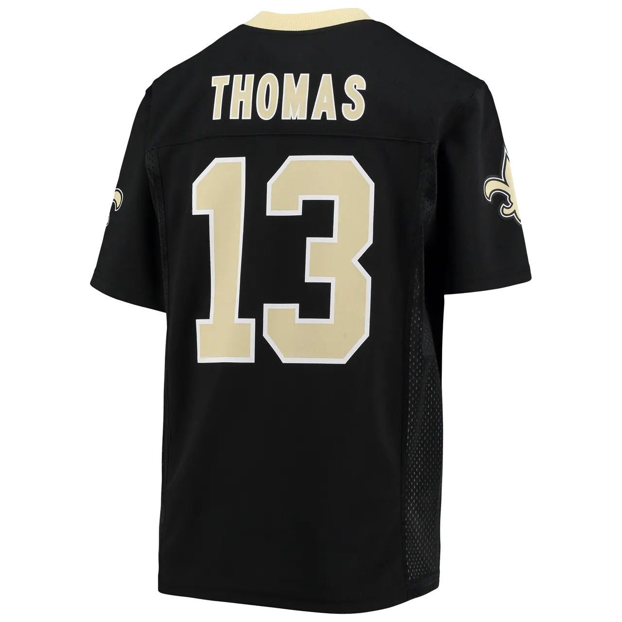 Michael Thomas New Orleans Saints Nike Youth Replica Player Jersey - Black - Image 4