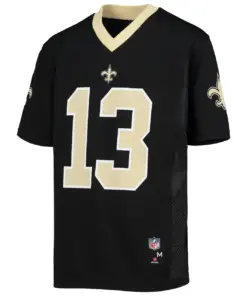Michael Thomas New Orleans Saints Nike Youth Replica Player Jersey - Black - Image 3