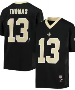 Alternative view of Michael Thomas New Orleans Saints Nike Youth Replica Player Jersey - Black