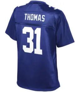 Michael Thomas New York Giants NFL Pro Line Women's Player Jersey - Royal Blue - Image 3