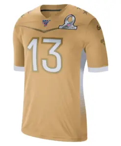 Alternative view of Michael Thomas NFC Nike 2020 Pro Bowl Game Jersey - Gold