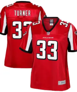 Michael Turner Atlanta Falcons NFL Pro Line Women's Retired Player Jersey - Red