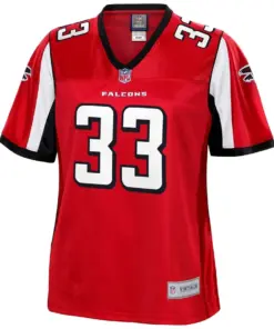 Michael Turner Atlanta Falcons NFL Pro Line Women's Retired Player Jersey - Red - Image 2